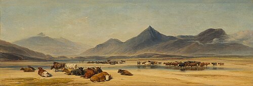 The Sands at Port Madoc, 1860, Henry Brittan Willis
