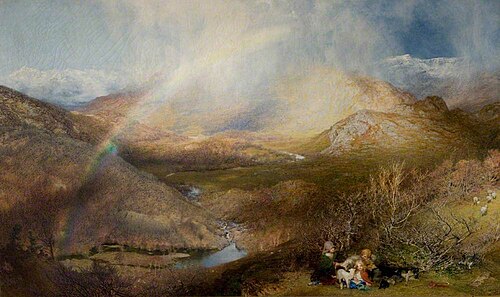 The Rainbow, 1862, Henry Clarence Whaite