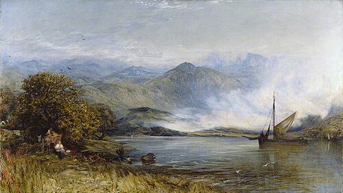 Just Arrived by the Sloop (in the Conway Valley, North Wales), 1889, Henry Clarence Whaite