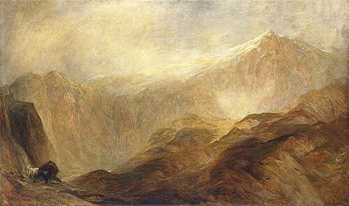 Snowdon, 1910, Henry Clarence Whaite