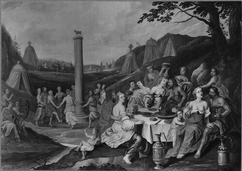The dance around the golden calf, , Hans van Essen