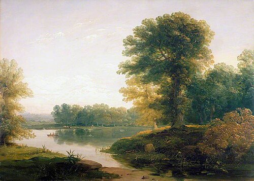 Landscape, 1840, Henry Dawson