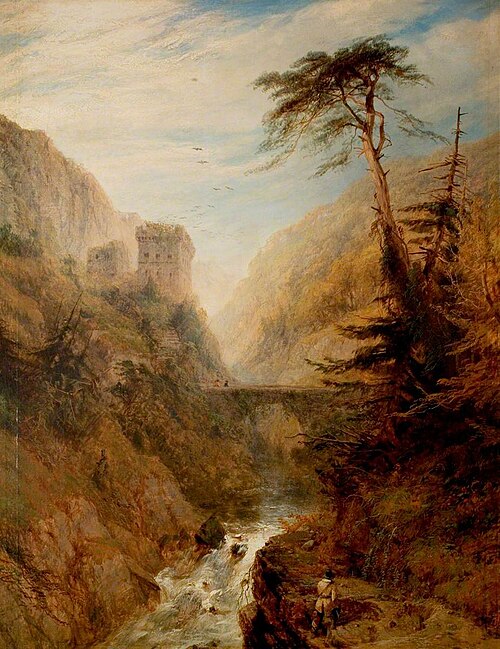 A Derbyshire Dale, 1849, Henry Dawson