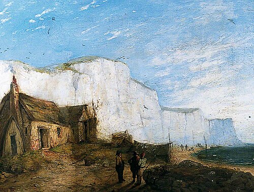 The Cliffs of Dover, 1850, Henry Dawson