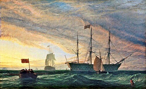HMS 'Victory', , Henry Dawson