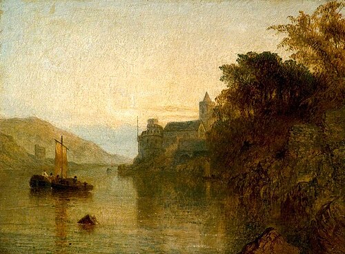 The Mouth of the Dart, Devon, 1854, Henry Dawson