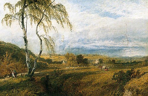 Landscape, 1855, Henry Dawson
