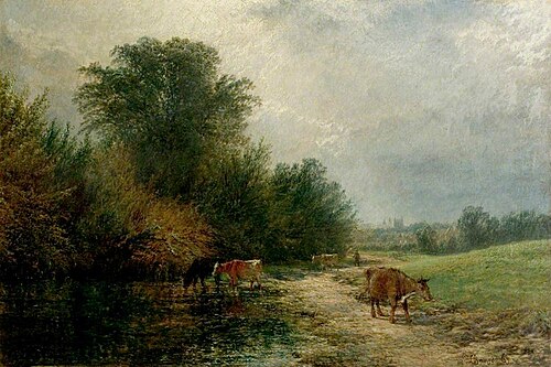 Sunshine and Showers, 1865, Henry Dawson