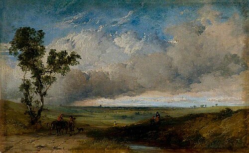 Landscape Sketch, , Henry Dawson