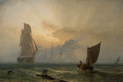 The Wooden Walls of England, 1856, Henry Dawson