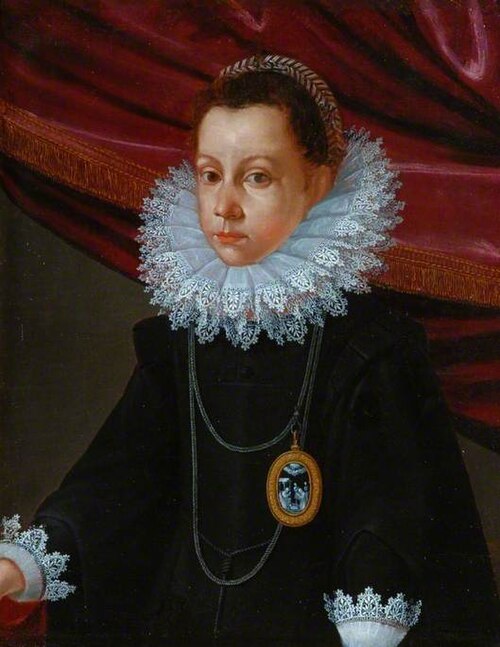 A Young Spanish Princess, , Bartolomé González y Serrano
