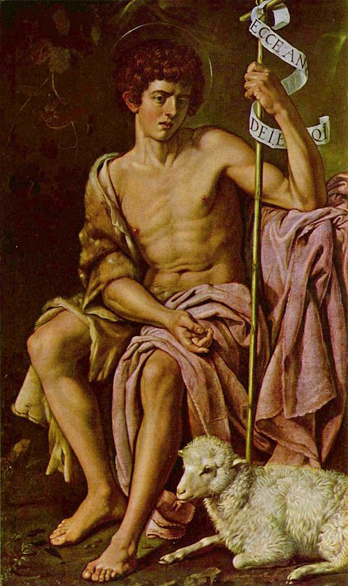 John the Baptist, 1600, Bartolomé González y Serrano