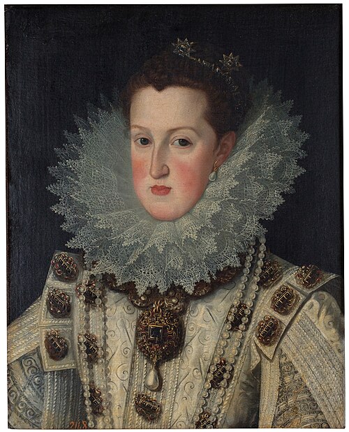 Margarita de Austria, reina de España, 1601, Bartolomé González y Serrano
