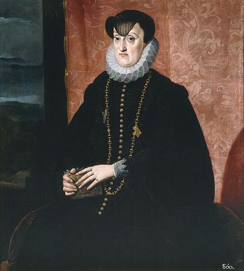 La archiduquesa María de Baviera duquesa de Stiria, 1608, Bartolomé González y Serrano