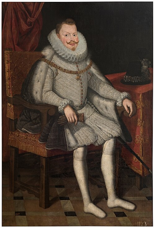 Felipe III rey de España sedente, 1615, Bartolomé González y Serrano