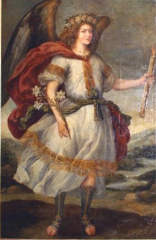 Arcángel San Gabriel, 1637, Bartolomé Román