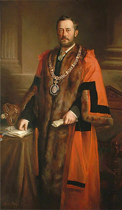 G. A. Wallis, First Mayor of Eastbourne, 1886, Henry Gales
