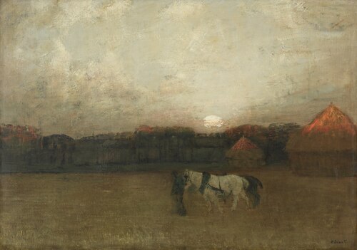 The Stubble Field, 1909, Henry Golden Dearth
