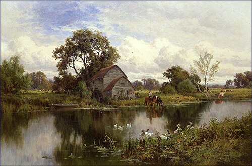 By the Mill, 1930, Henry H. Parker