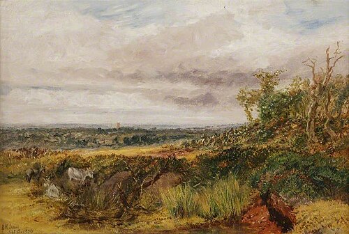 Landscape, 1856, Henry Harris Lines