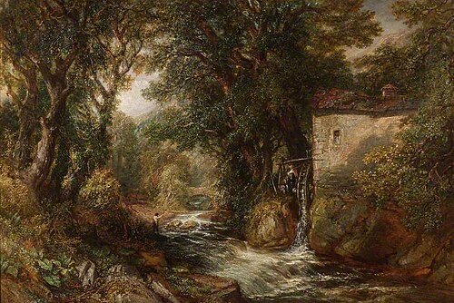 Dent Mill, Yorkshire, 1874, Henry Harris Lines