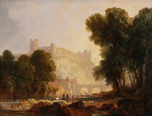 Richmond Castle, Yorkshire, , Henry Harris Lines