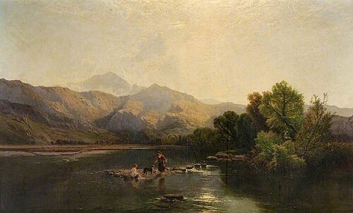Loch Ericht, 1857, Henry John Boddington