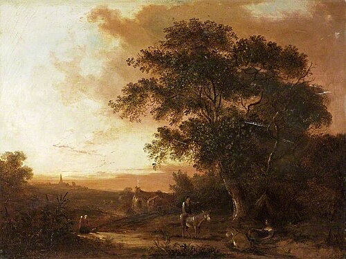 Encampment with Figures, , Henry John Boddington