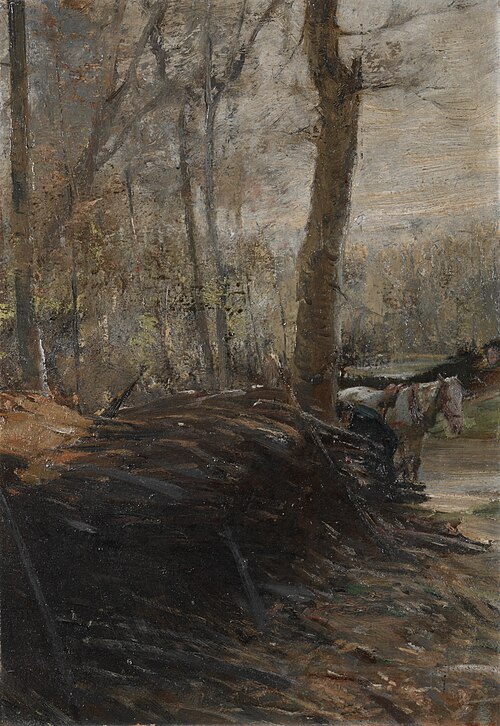 Woods Scene, 1901, Henry Keller