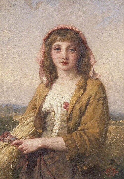 The Gleaner, 1876, Henry Le Jeune