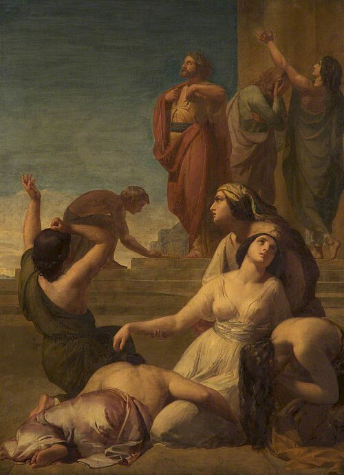 'Ye daughters of Israel weep over Saul', , Henry Le Jeune