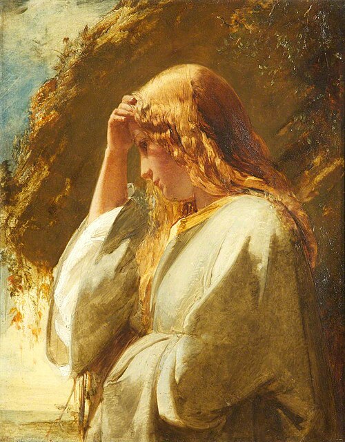 Contemplation, 1846, Henry Le Jeune