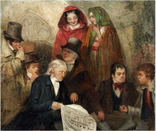 Reading 'The Nation', , Henry MacManus