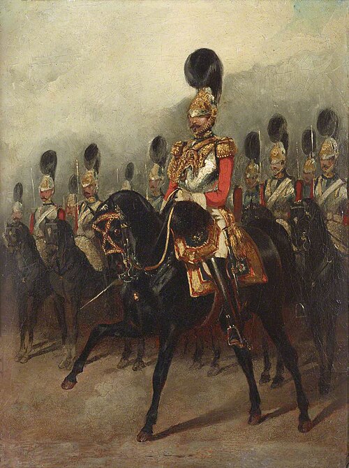 An Officer of the 1st Life Guards, 1842, Henry Martens