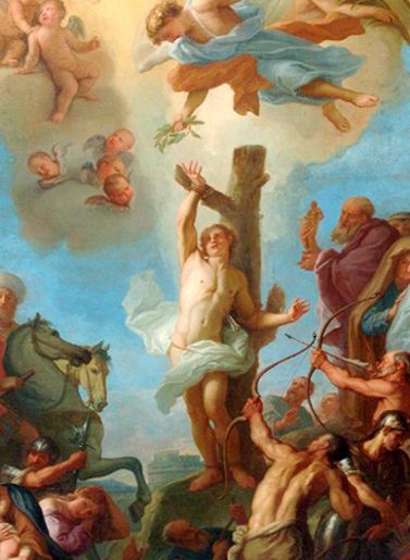 Martyrdom of St Sebastian, , Anthoni Schoonjans