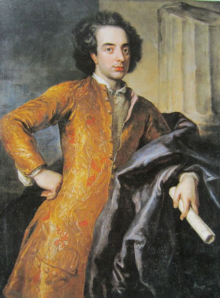 Portrait of Giovanni Bononcini (1670-1747), 1750, Anthoni Schoonjans