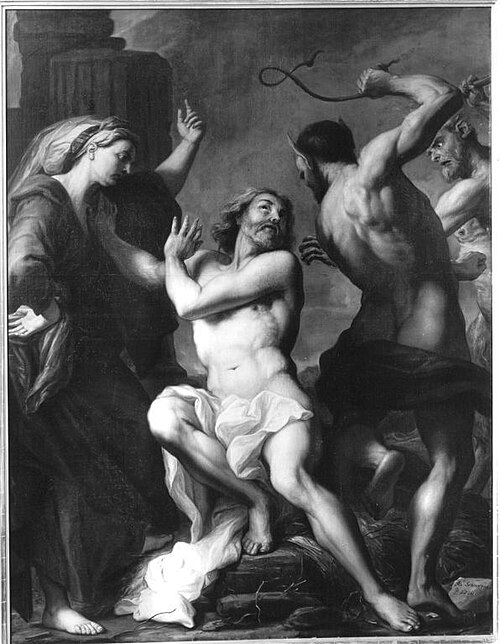 Hiobs Leiden, 1710, Anthoni Schoonjans