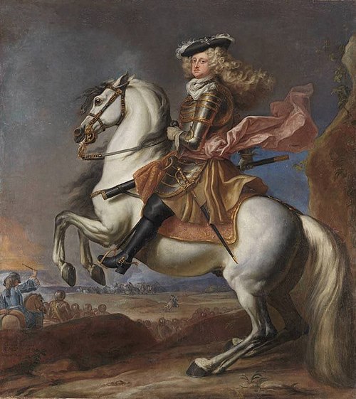 Kurfürst Johann Wilhelm zu Pferde, 1702, Anthoni Schoonjans