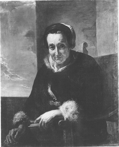 Portrait of an unknown lady, 1690, Anthoni Schoonjans