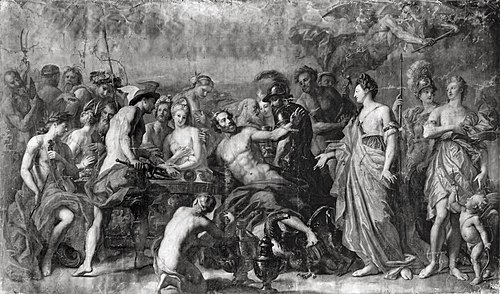 Der Erisapfel, 1690, Anthoni Schoonjans
