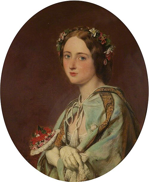 The Opera Box, 1859, Henry Nelson O'Neil
