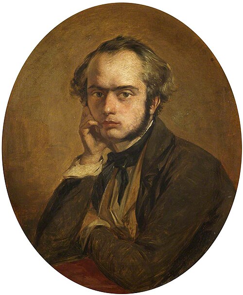 Self Portrait, , Henry Nelson O'Neil
