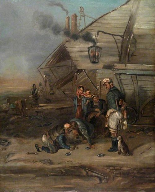 Quoit Players, , Henry Perlee Parker