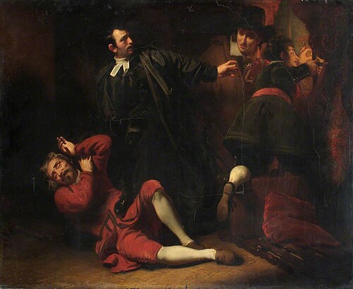 Colonel Blood Stealing the Crown Jewels, 1824, Henry Perronet Briggs