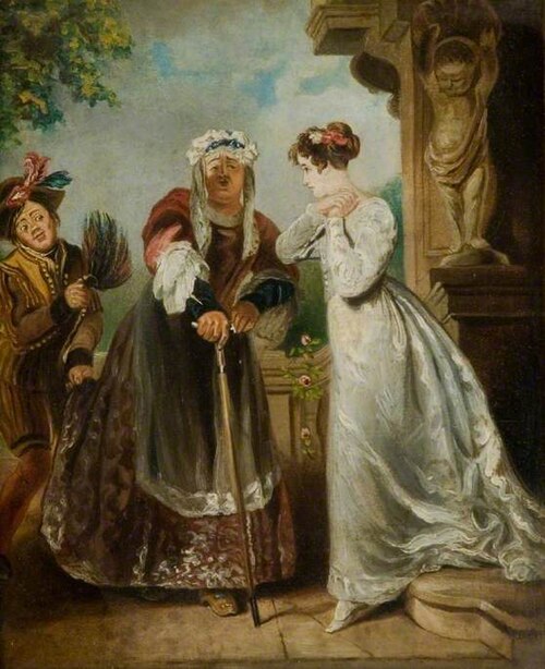 Juliet and the Nurse, , Henry Perronet Briggs