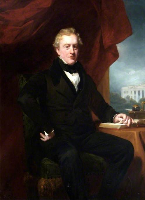 Richard Benyon de Beauvoir (1770–1854), 1843, Henry Perronet Briggs