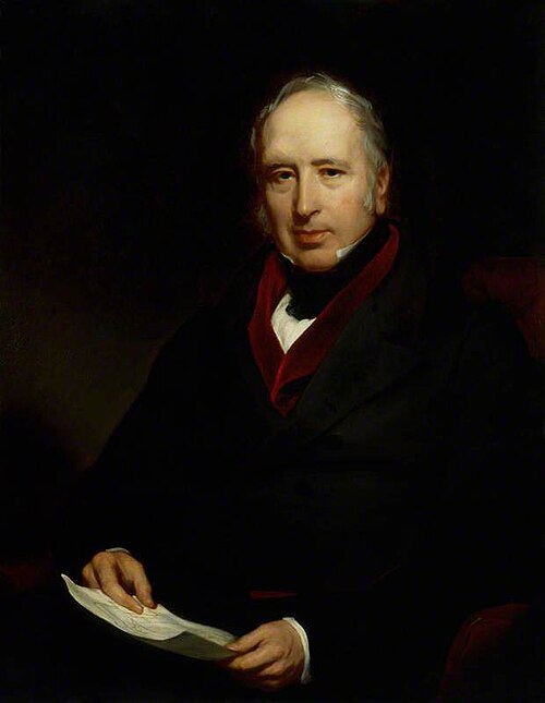 Sir George Cayley, 6th Bt, 1840, Henry Perronet Briggs