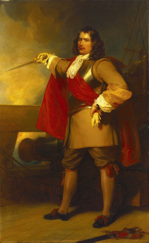 Robert Blake, General at Sea, 1598-1657, 1829, Henry Perronet Briggs