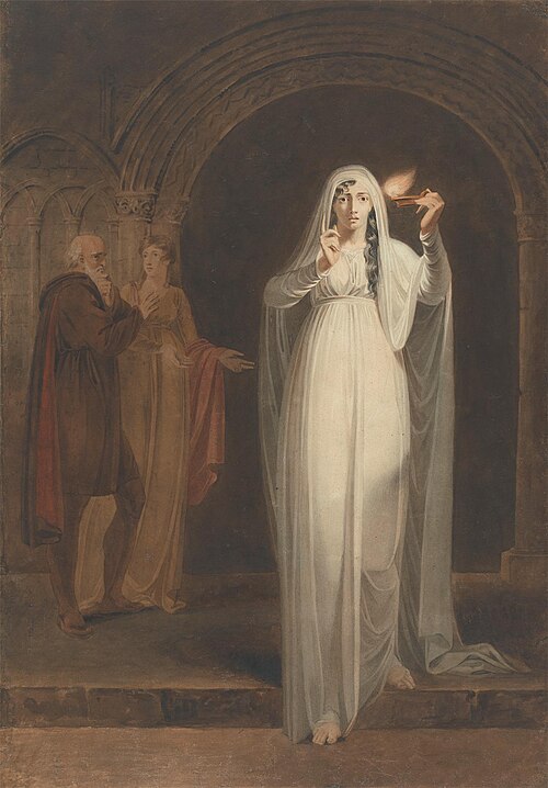 The Sleepwalking Scene in Macbeth, , Henry Pierce Bone