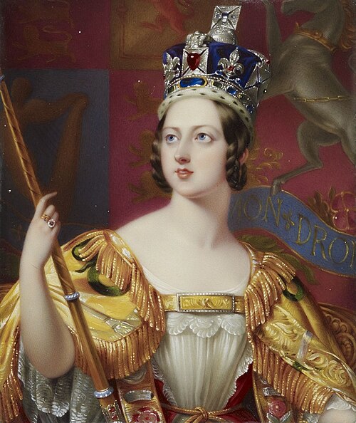 Queen Victoria (1819-1901), 1843, Henry Pierce Bone